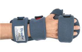 Picture of Resting Hand Orthosis with Thumb Ease DynaPro™ Fabric Left Hand Blue Medium52382/NA/NA/LM