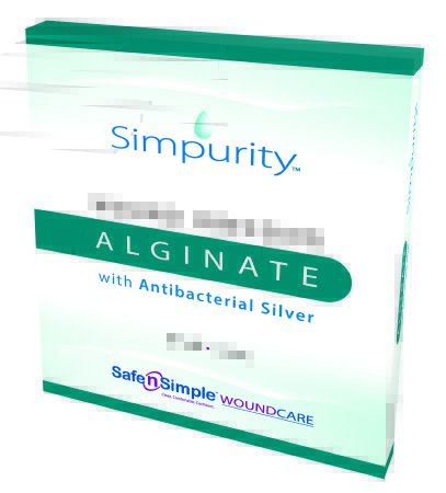 Picture of Silver Alginate Dressing Simpurity™ 8 X 8 Inch Square SterileSNS51764