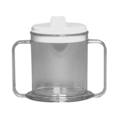 Picture of Drinking Mug Ableware® 8 oz. Clear Plastic Reusable745960000