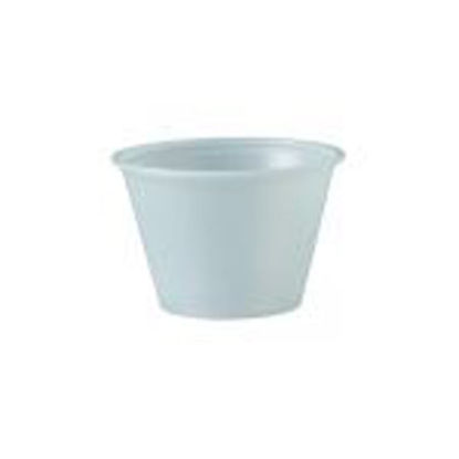 Picture of Souffle Cup Solo® 2.5 oz. Translucent Plastic DisposableP250N