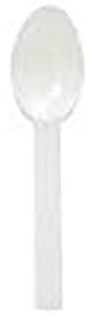 Picture of Taster Spoon Empress Medium Weight White PlasticE175008