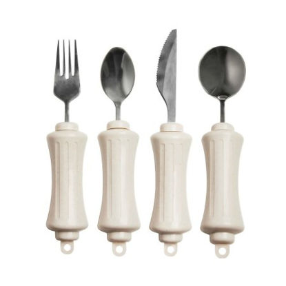 Picture of Teaspoon Maddadapt™ II Built Up Handle Silver Stainless Steel746200010