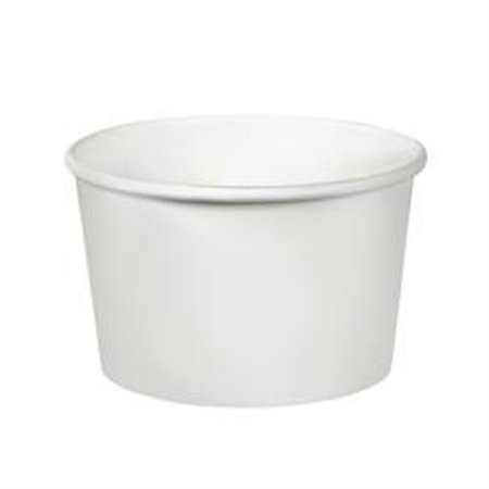 Picture of Food Container Solo® White Single Use Paper 2-1/4 X 3 X 3-1/8 InchVS608-02050