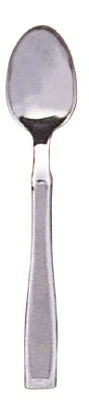 Picture of Teaspoon Weighted / Straight Silver Stainless Steel61-0022