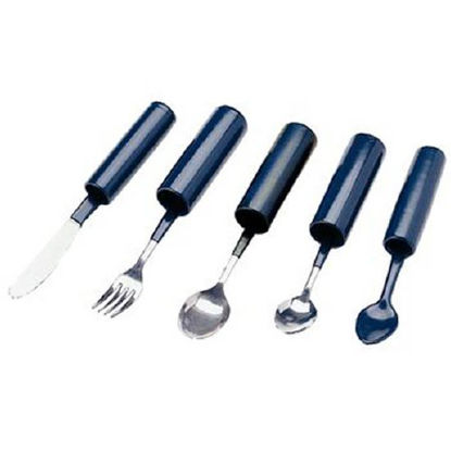 Picture of Fork Built Up Handle Blue Stainless Steel1616