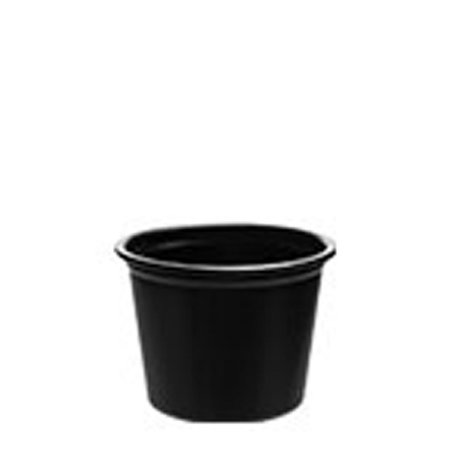 Picture of Medicine Cup Conex® 1 oz. Black Plastic DisposableP100BLK