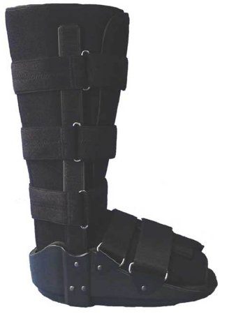 Picture of Walker Boot Swede-O® Medium Hook and Loop Closure Male 8 to 10 / Female 9 to 11 Left or Right FootUTL-1131-BK-MED