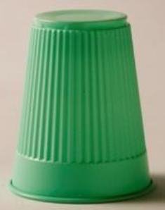 Picture of Drinking Cup Tidi® 5 oz. Green Plastic Disposable9212