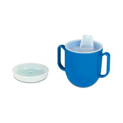 Picture of Spillproof Drinking Cup Ableware® 6.5 oz. Blue Plastic Reusable745940000