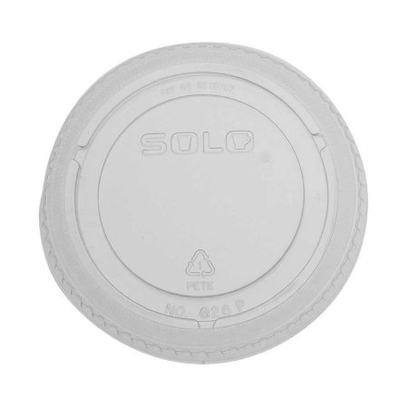 Picture of Drinking Cup Lid Solo® Clear, Pet Plastic, Cold ApplicationsM600P-0090