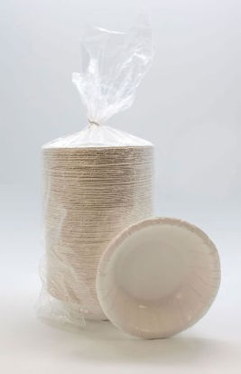 Picture of Bowl Aspen White Single Use Clay Coated Paper20425