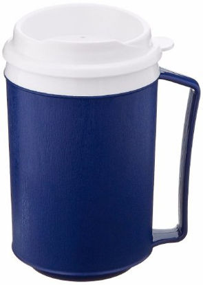 Picture of Drinking Mug 12 oz. Blue Plastic Reusable'1137