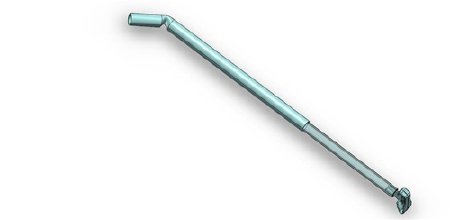 Picture of Full Lower Extremity Bio-Bones Prosthetics, Straight with Molded Hip 28 to 50 InchMBLEM-1