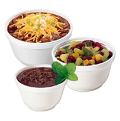 Picture of Food Container Dart® White Single Use Foam8B20