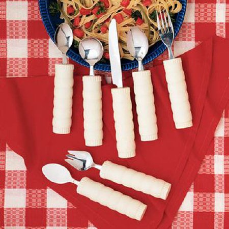 Picture of Fork Sammons Preston® Adjustable White Stainless Steel / Plastic Coated110103