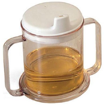 Picture of Replacement Lid Spouted Lid, White Plastic1257