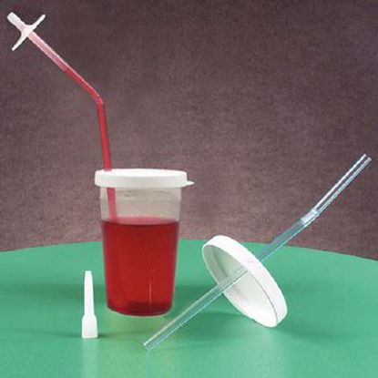 Picture of Replacement Lid Flex Straw, Latex Free920692