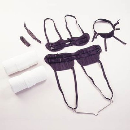 Picture of Offset Spoon Easy-Hold Angled / Right Handed White Stainless Steel / Polypropylene1440