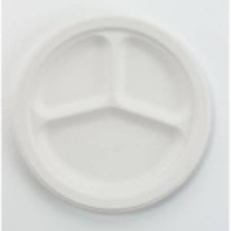 Picture of Plate Chinet® White Single Use Paper 10-1/4 Inch DiameterHUH21204CT