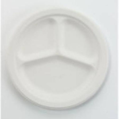 Picture of Plate Chinet® White Single Use Paper 10-1/4 Inch DiameterHUH21204CT