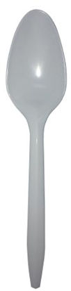 Picture of Teaspoon Empress Medium Weight White PlasticE175002