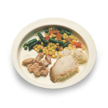 Picture of Plate Round-Up™ White Reusable 8 Inch Diameter745290001