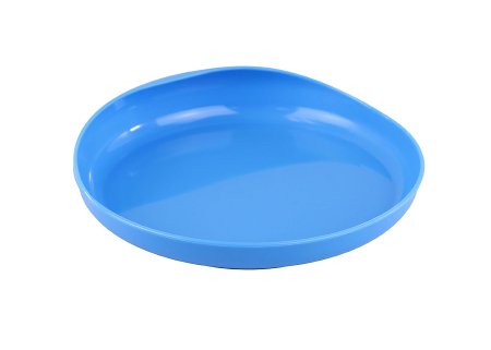 Picture of Scoop Plate FabLife™ Blue Reusable Plastic 6-3/4 Inch Diameter X 4 Inch Height62-0161