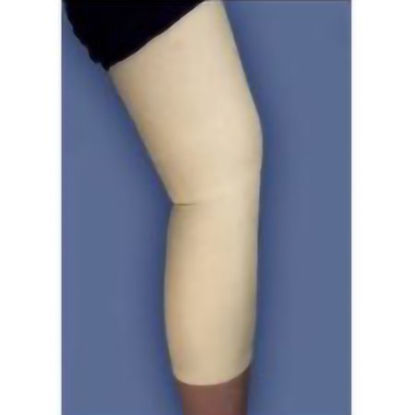 Picture of Elastic Tubular Support Bandage SpandaGrip™ 3-1/2 Inch X 11 Yard Large Ankle / Medium Knee / Small Thigh Standard Compression Pull On Beige Size E NonSterileSAG13143
