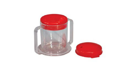 Picture of Drinking Mug 10 oz. Clear Plastic Reusable83158
