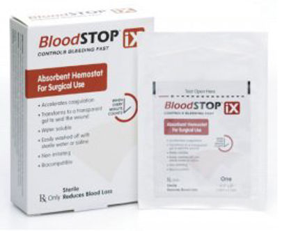 Picture of Hemostatic Dressing BloodSTOP® iX Sodium Carboxymethyl CelluloseBS-IX-14
