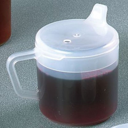Picture of Spillproof Drinking Cup Independence 8 oz. Clear Polycarbonate Reusable'1451