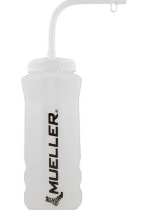 Picture of Drinking Cup with Straw Mueller® 16 oz. Translucent Plastic Reusable919129MB