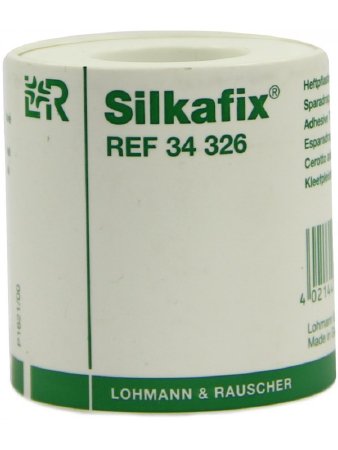 Picture of Medical Tape Silkafix® Skin Friendly Acetate 2 Inch X 5-2/5 Yard White NonSterile34326