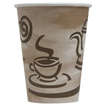 Picture of Drinking Cup Empress Hot Cups 12 oz. Empress Print Paper DisposableEHC12-P
