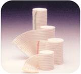 Picture of Elastic Bandage Honeycomb® / X-Ten™ 2 Inch X 6 Yard Standard Compression Double Hook and Loop Closure Gold Sterile120