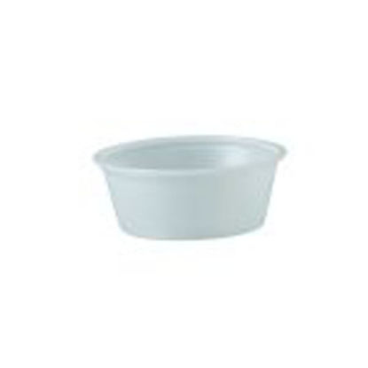 Picture of Souffle Cup Solo® 1.5 oz. Translucent Plastic DisposableP150N