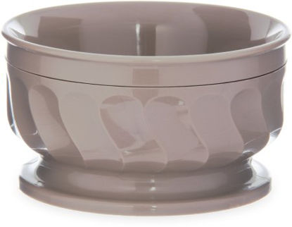 Picture of Pedestal Base Bowl Dinex® Latte Single Use Urethane Foam 4.38 Inch DiameterDX330031