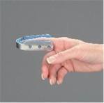 Picture of Finger Splint DeRoyal® Adult Medium Without Fastening Left or Right Hand Silver12202