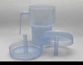 Picture of Spillproof Drinking Cup Kennedy™ 7 oz. Translucent Plastic Reusable8083906