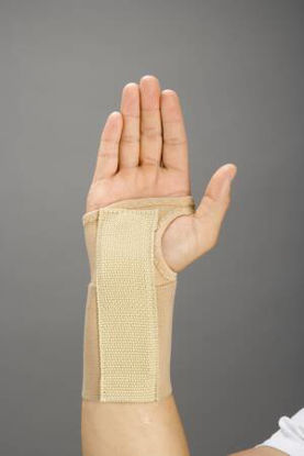 Picture of Wrist Brace Elastic / Metal Right Hand Beige MediumFR08254