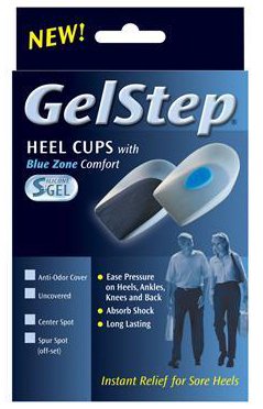Picture of Heel Cup GelStep® Large Without Closure Male 9 to 11-1/2 / Female 10-1/2 to 12 Left or Right Foot5052