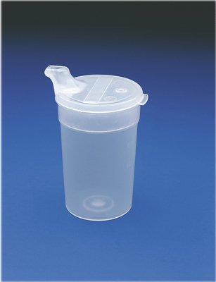 Picture of Graduated ADL Feeding Cup 8 oz. Clear Plastic Reusable60-1210
