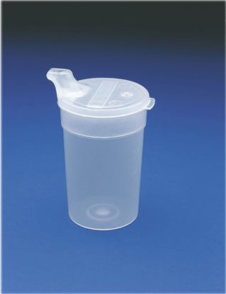Picture of Graduated ADL Feeding Cup 8 oz. Clear Plastic Reusable60-1210