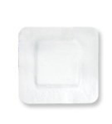 Picture of Adhesive Dressing Dudress 6 X 6 Inch Gauze / Polyurethane Film Square White Sterile89166