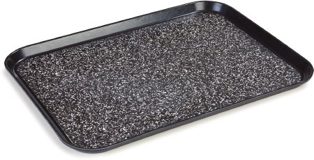 Picture of TRAY, CAFETERIA NON-SKID BLK MARBLE 14"X18" (12/CS)C1418NSM03