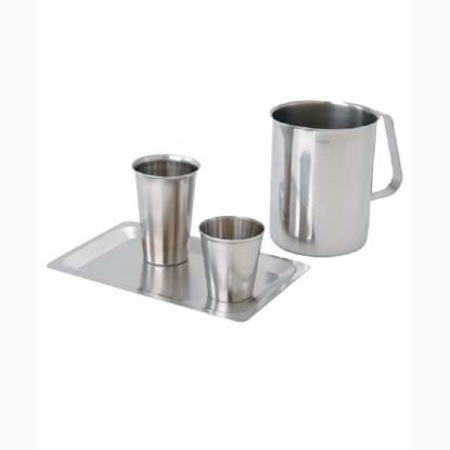 Picture of Service Tray 10-1/8 X 6-5/8 X 3/8 Inch Stainless Steel81100