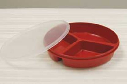 Picture of Plate Redware™ Red Reusable82786