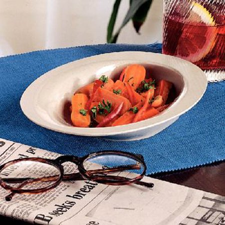 Picture of Scoop Dish Beige Reusable Melamine Plastic 8-1/2 Inch Diameter1428