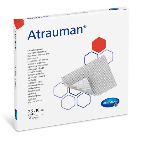 Picture of Wound Contact Layer Dressing Atrauman® Non-Petroleum 3 X 4 Inch Sterile499513