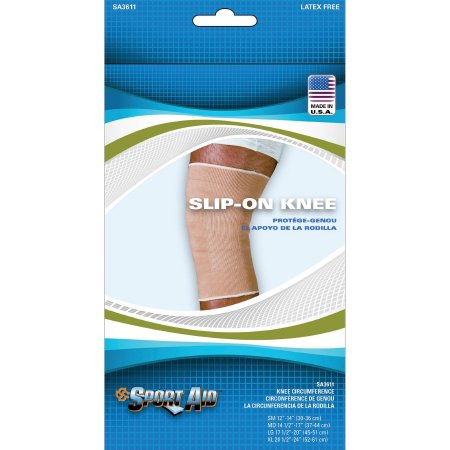 Picture of Knee Sleeve Sport-Aid™ Small Pull-On 11 Inch Length Left or Right KneeSA3611 BEI SM